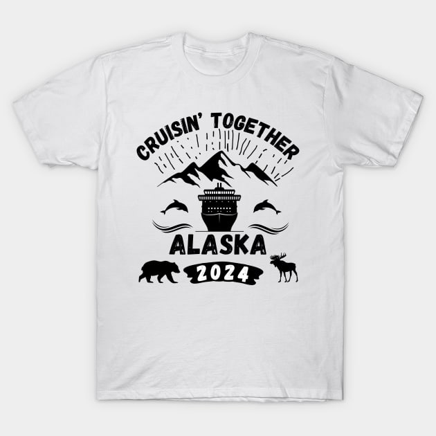 2024 Cruise Trip To Alaska T-Shirt by TreSiameseTee